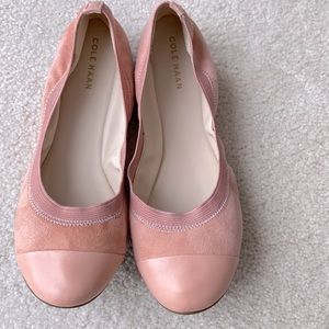Cole Haan pink ballet-style shoes